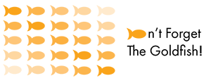 Don't Forget the Goldfish Logo